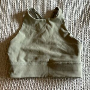 lululemon athletica Olive Green Top